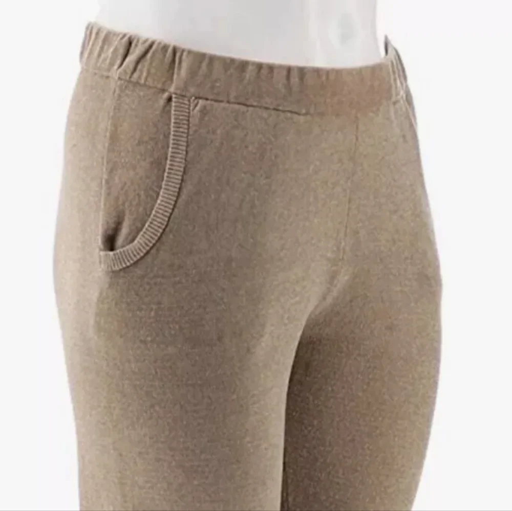 NWOT Wynne Layers oatmeal sweater knit joggers Sz MP